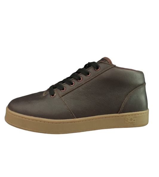Mid - Chocolate Leather - MTB Clipless
