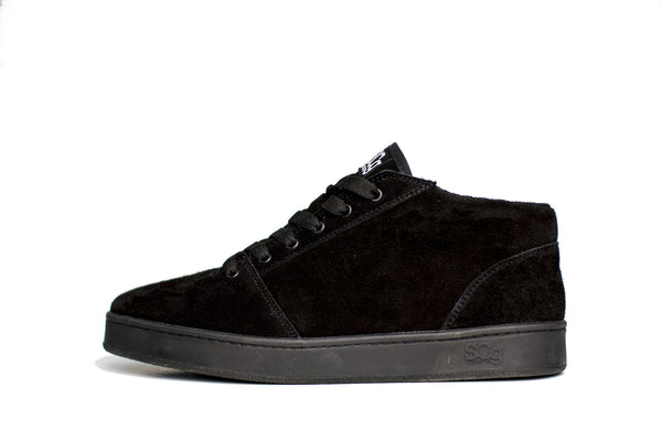 Mid - Black Suede - MTB Clipless