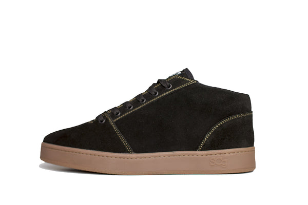 Mid - Black Suede - MTB Clipless