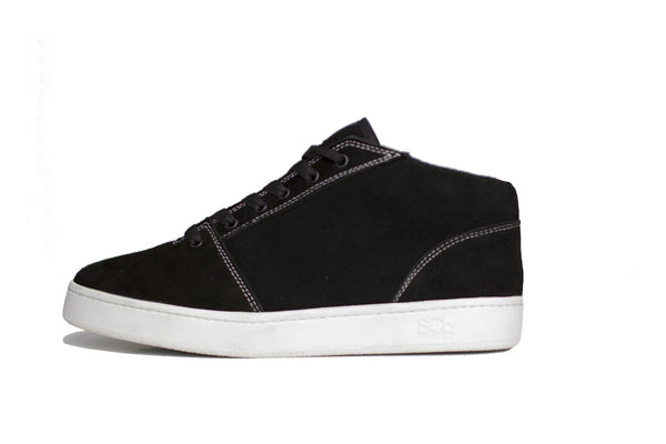 Mid - Black Suede - MTB Clipless