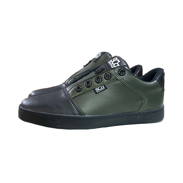 Sound - Black & Green Synthetic Leather - MTB